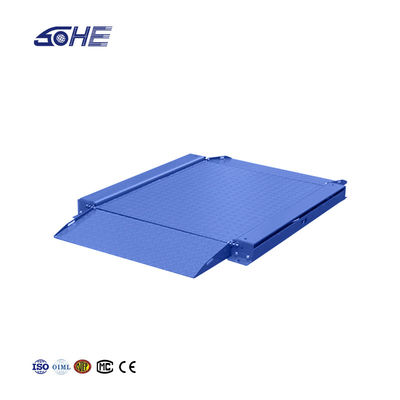 Escala de plataforma industrial de trabajo pesado con pantalla LED Material de acero al carbono 1,2 m x 1,5 m