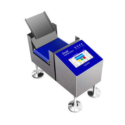 Pequeña balanza de peso de cinta transportadora personalizada de 300 g para alimentos SH-MN130