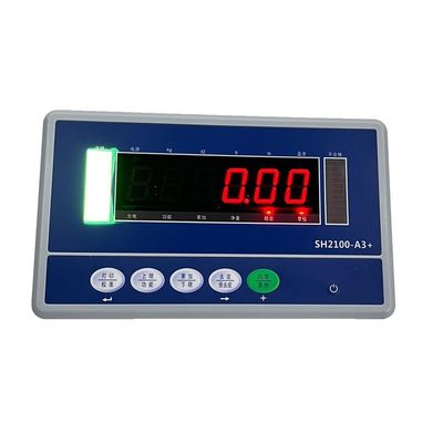 SH2100-A3 Indicador de pesaje de pantalla LED roja fácil de usar con personalización de OBM