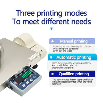 15KG SOHE ATP Tag Printing Digital Display para plantas de procesamiento de alimentos Tipo de pantalla LED