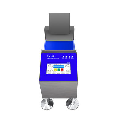 Máquina de inspección automática con piezas de acero inoxidable azul SUS