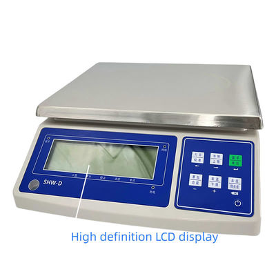 3/6/15/30kg Balanzas electrónicas de alta precisión con pantalla LCD y soporte OEM personalizado