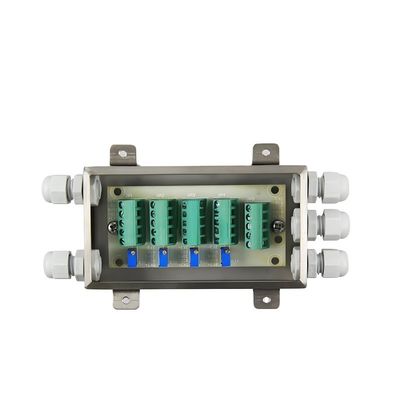 Caja de unión de acero inoxidable de 5 agujeros para balanza de pesas SOHE de grado profesional