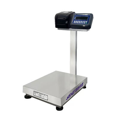 Escala de plataforma de 800 KG Impresión inteligente inteligente de SOHE Weighing para una respuesta rápida