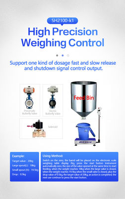 SOHE K1 Instrumento de control del medidor Indicador de peso de acero inoxidable Sensor de visualización fabricado