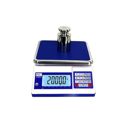 Balanza de la tabla de pesaje LCD multifunción de precisión 30000 convencional con pantalla LCD