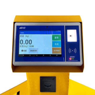 Sistema de pesaje de capacidad de 3000KG SOHE Balanzas elevadoras eléctricas inteligentes Android con pantalla LED