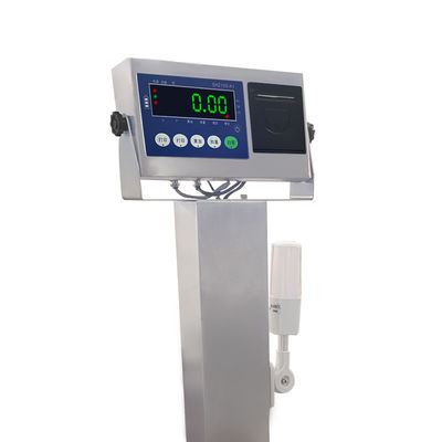 Pesadora de alimentos de alta precisión 15-500 kg 580*800 mm con transportador de acero inoxidable