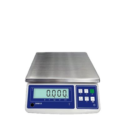 Escala de pantalla LCD ABS 15KG personalizable con precisión y batería de 6V/4000mAh