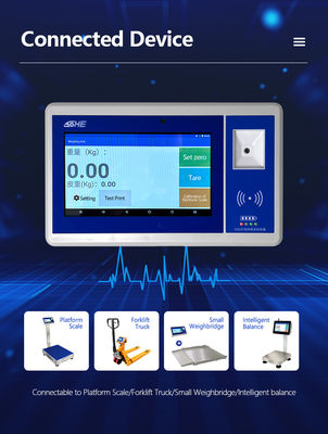 7 pulgadas Android Smart Screen LCD Display Batería Sensor de peso Instrumento para 30-800KG