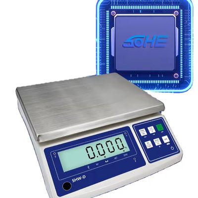 6KG Range Precision Waterproof Balanza de la mesa de pesado con pantalla LCD personalizable