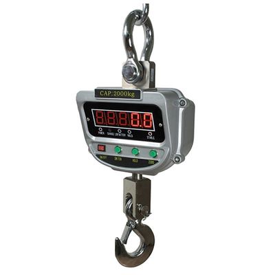 Escala de grúa de pantalla LCD LED Conveniente y ligero 2t con soporte OEM personalizado