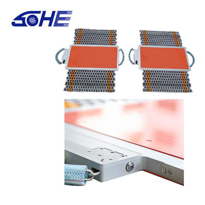 Corriente continua 10.5V 25Ton Vía portátil de pesas dinámicas digitales inalámbricas OEM
