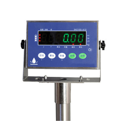 Scala de plataforma de acero inoxidable SH2100-A1S impermeable 150 kg para el peso y la función