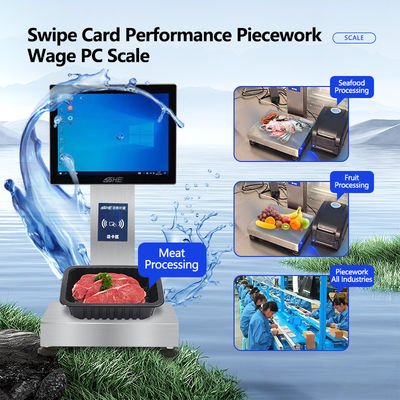 Pantalla táctil impermeable para sistemas Windows Escala inteligente de SOHE Industrial para deslizar tarjetas