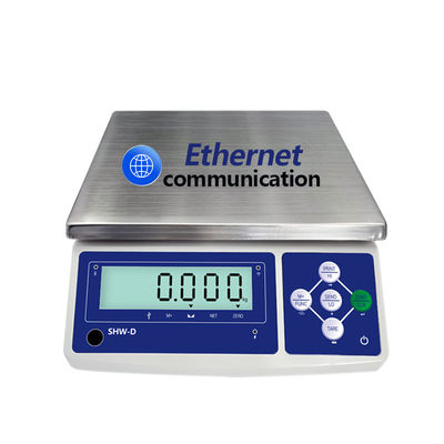 1 SHWDL-30KG Pantalla LCD con soporte Bluetooth Fuente de alimentación AC/DC con material ABS