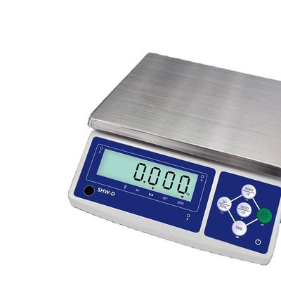 1 SHWDL-30KG Pantalla LCD con soporte Bluetooth Fuente de alimentación AC/DC con material ABS