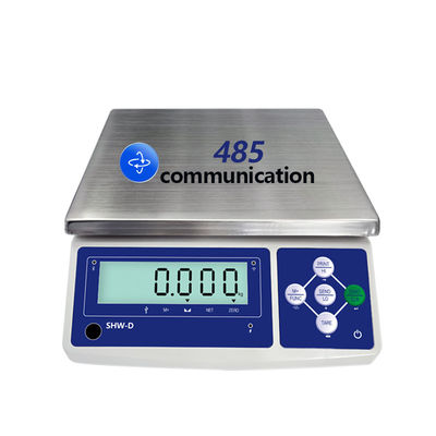 SHWDL-485 Modbus Balanza de mesa electrónica multifuncional con rango de peso de 3-30 kg