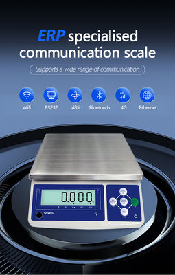 Escala de mesa electrónica multifuncional de 6 kg con comunicación Ethernet SHWDL avanzada