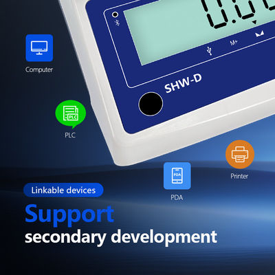 Escala de mesa electrónica multifuncional de 6 kg con comunicación Ethernet SHWDL avanzada