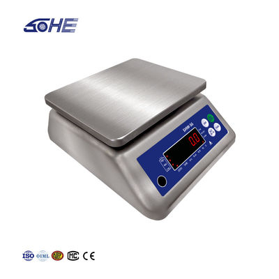 Display LED de alta precisión SOHE S6 Escala de mesa impermeable para aplicaciones industriales
