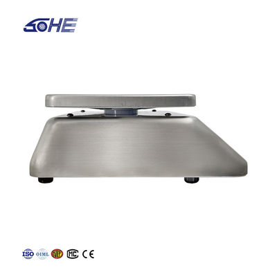 Soporte de ODM doble pantalla 30 kg mesa impermeable Escala electrónica con pantalla LED