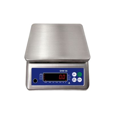 Soporte de ODM doble pantalla 30 kg mesa impermeable Escala electrónica con pantalla LED