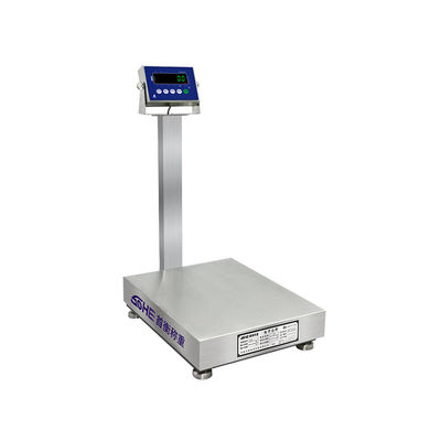 Suministro de energía 10.5V/1A 200KG Escala de acero inoxidable para fábricas de mariscos y alimentos