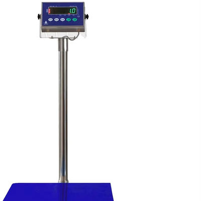 Display LED 300kg SOHE A1S Escala a prueba de agua para fábricas de alimentos 500*600mm Lavable
