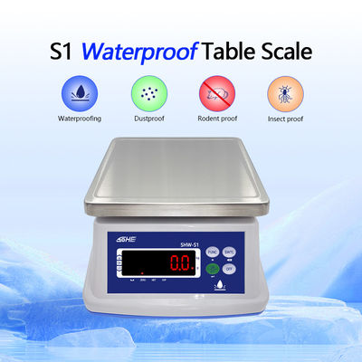 Peso máximo 3 kg SOHE S1 Escala impermeable con doble capa y sensor de precisión