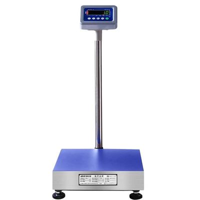Escala de pesaje de plataformas industriales con pantalla LED de 60-100 kg y rango de 30-800 kg