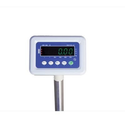 Escala de pesaje de plataformas industriales con pantalla LED de 60-100 kg y rango de 30-800 kg