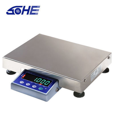 240V Alta precisión 3KG 0.5g Escala de peso de la mesa de soporte personalizada para mariscos