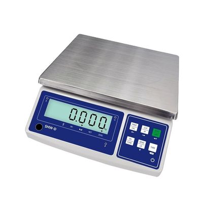 SOHE WD 3KG Balanza industrial con pantalla LCD y potencia AC220V/50HZ