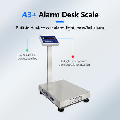 Luzes de alarma de dos colores de 200 kg SOHE A3 para plataformas electrónicas de pesas industriales