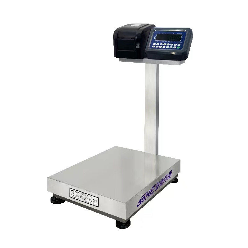 SH2100-A8P Escala de tabla de alta precisión y pantalla LED 50cm*60cm Tamaño para pesaje/impresión