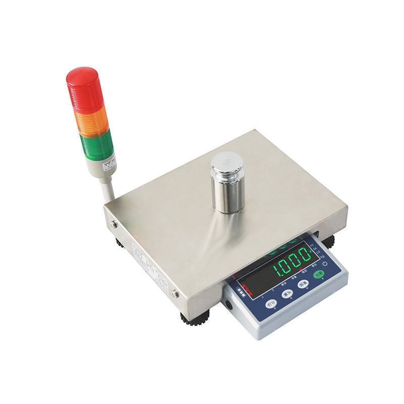 Balanza industrial 3 kg Alarma de tres colores con método de comunicación Bluetooth