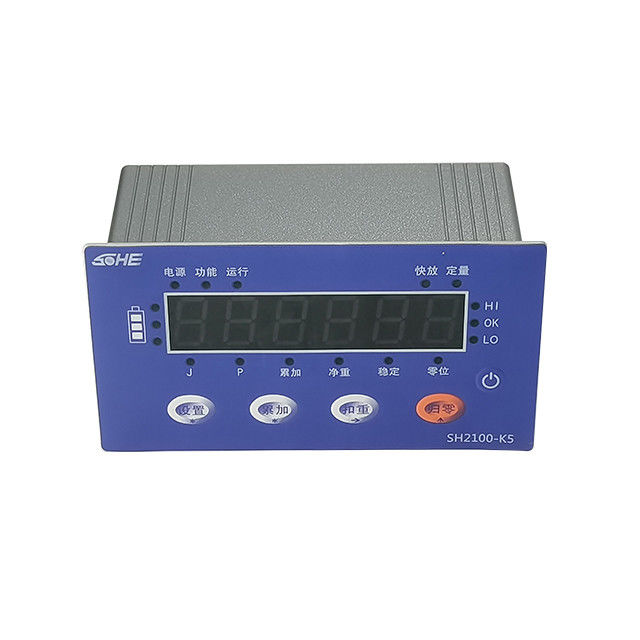 Indicador LED LCD de control de señal con interruptor de tres vías para sistemas de batch