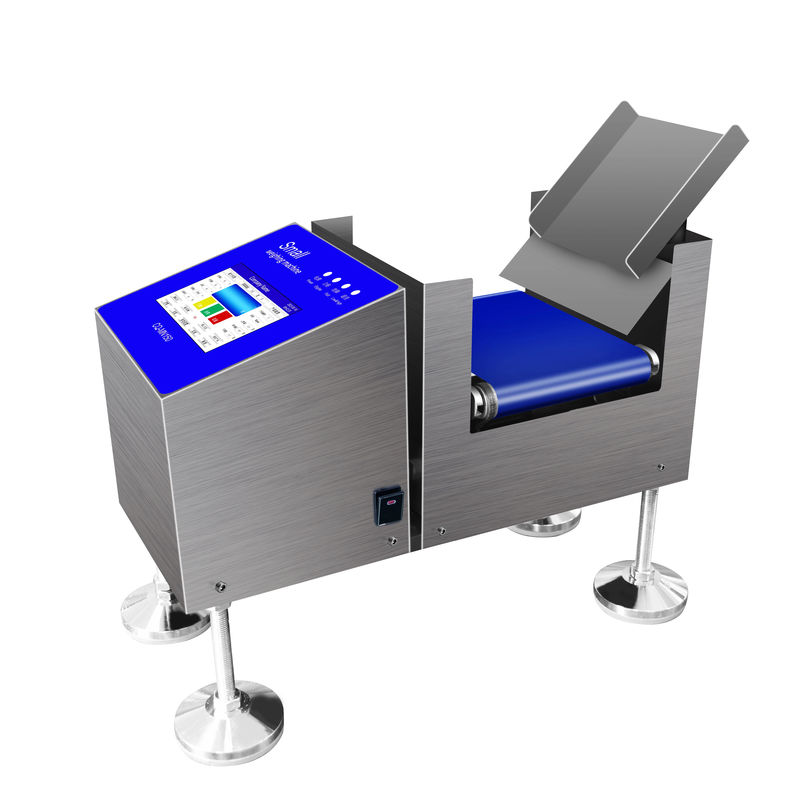 Línea de embalaje de balanza automática con tamaño de material de pesaje ≤ 160 mm L * 130 mm W