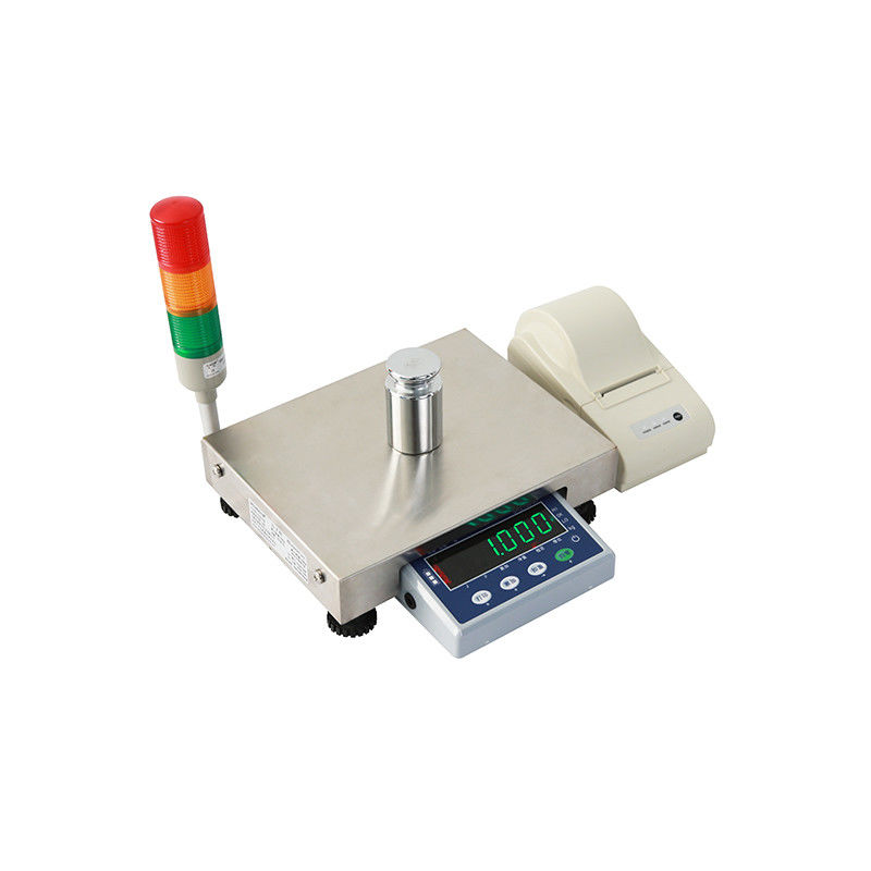Pantalla LED 6KG Luces de alarma de acero tricolores con almacenamiento en disco U y necesidades de impresión