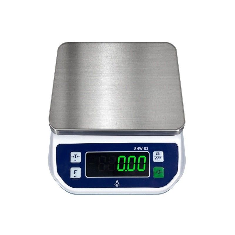 Balanza impermeable ABS de acero inoxidable de alta precisión de 3 kg para hornear y cocinar SOHES3