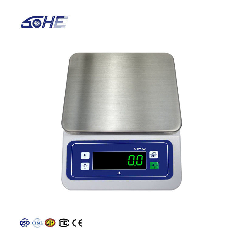 Material ABS 430 Placa de acero inoxidable Escala de mesa para S2 avanzada Electrónica impermeable