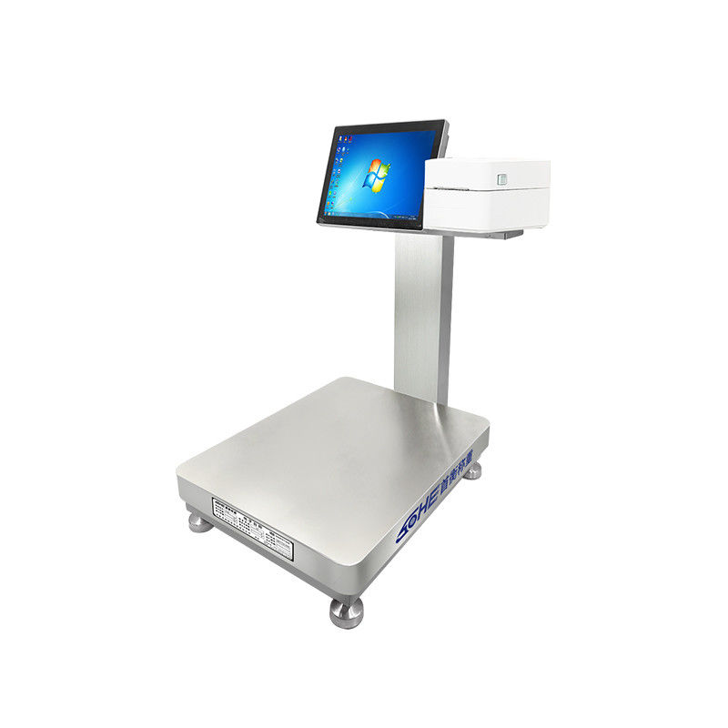 Plataforma de pesas industriales inteligentes impermeables SOHE 60KG enchufable para procesamiento