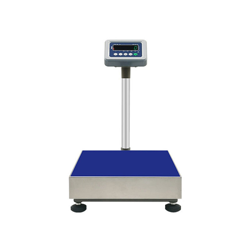 Plataformas de pesaje industrial A7-150 kg con pantalla LED y almacenamiento de datos por USB