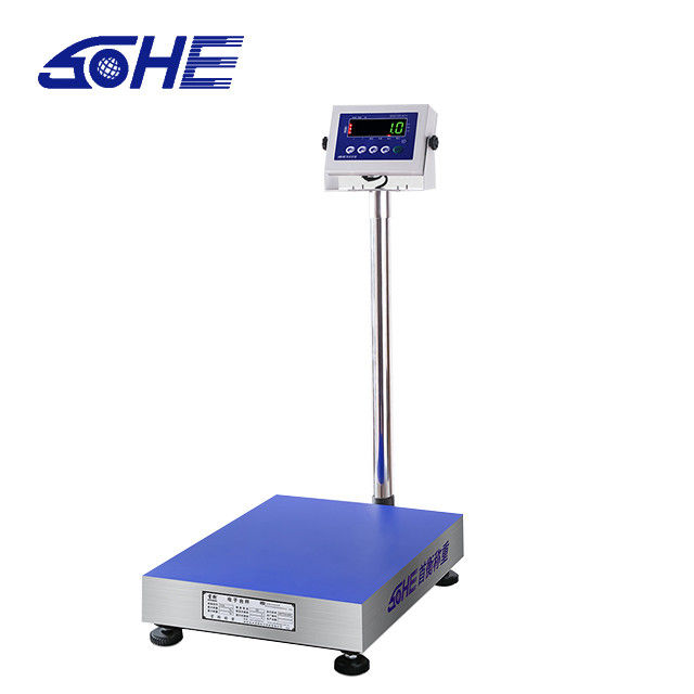 Escala de plataforma digital industrial resistente de 150 kg con fuente de alimentación 5v/1A y pantalla LED