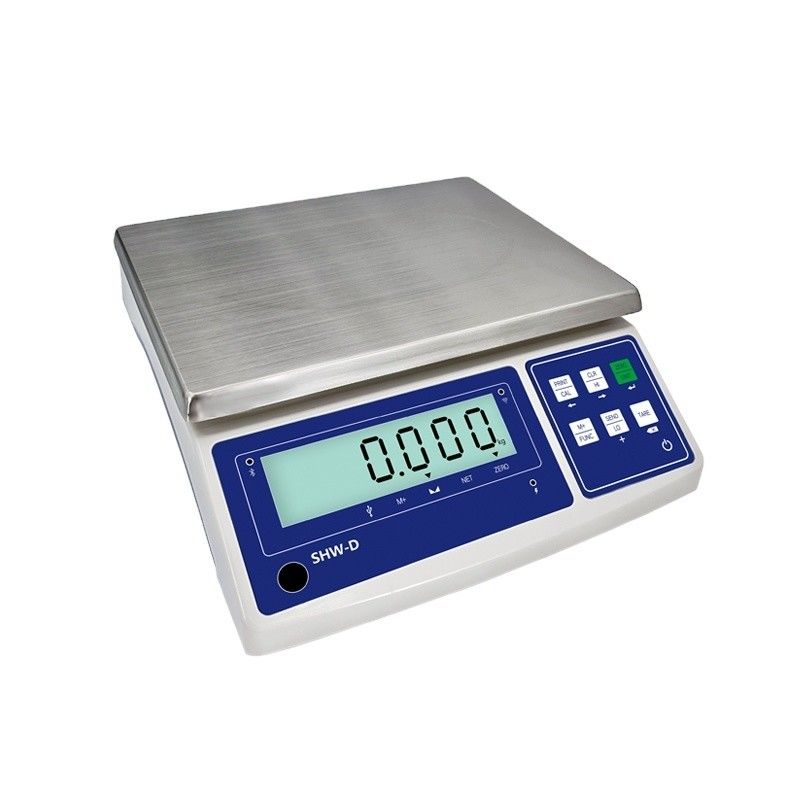 ABS 30KG pantalla LCD personalizable de precisión plataformas de pesaje industrial de SOHE WD