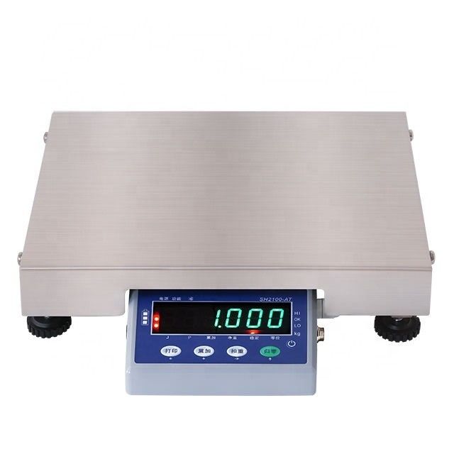 240V Alta precisión 3KG 0.5g Escala de peso de la mesa de soporte personalizada para mariscos